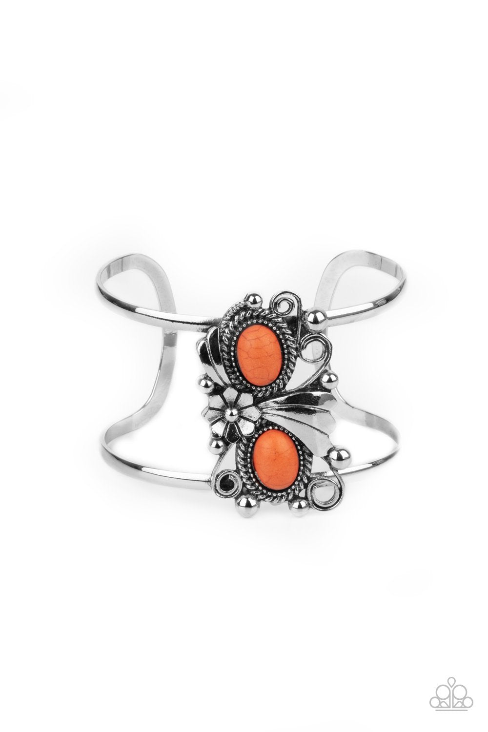 Mojave Flower Girl - Orange Bracelet freeshipping - JewLz4u Gemstone Gallery