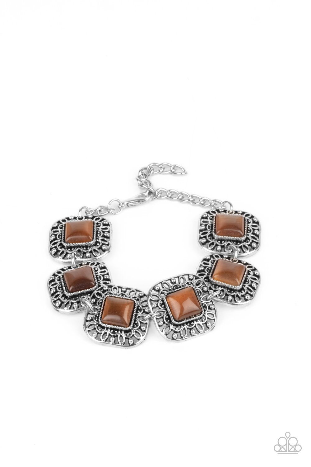 Dreamy Destinations - Brown Bracelet freeshipping - JewLz4u Gemstone Gallery