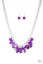 Load image into Gallery viewer, Treasure Shore - Purple Necklace freeshipping - JewLz4u Gemstone Gallery
