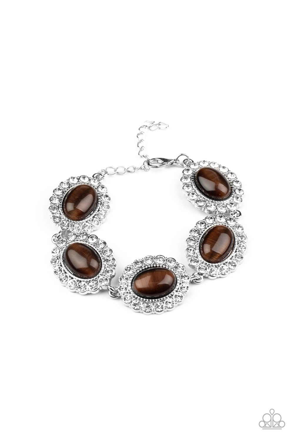 Demurely Diva - Brown Bracelet freeshipping - JewLz4u Gemstone Gallery