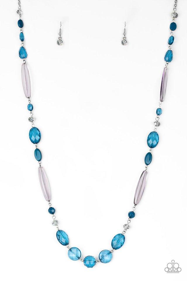 Quite Quintessence Blue Necklace freeshipping - JewLz4u Gemstone Gallery