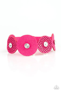 Poppin' Popstar - Pink Urban Bracelet freeshipping - JewLz4u Gemstone Gallery