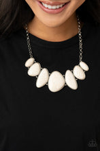 Load image into Gallery viewer, Primitive White Necklace freeshipping - JewLz4u Gemstone Gallery
