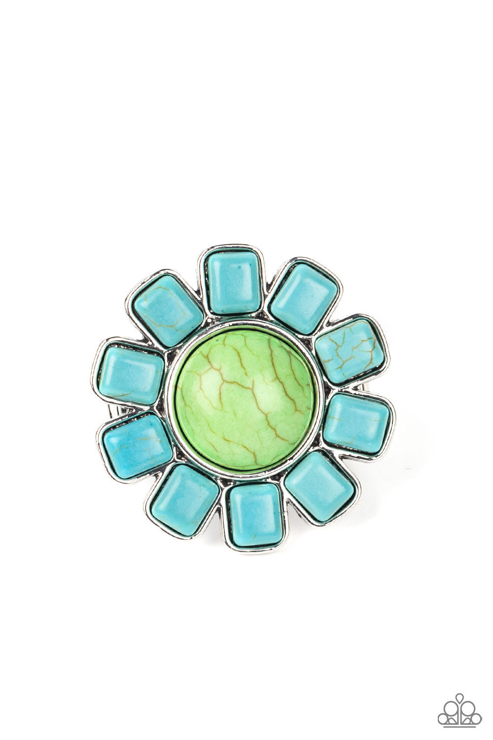 Mojave Marigold – Green (Turquoise) Ring