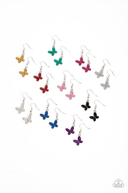 Starlet Shimmer Butterfly Earring Kit freeshipping - JewLz4u Gemstone Gallery