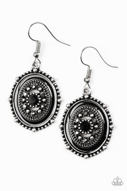 Picture of WEALTH - Black (Hematite) Earring freeshipping - JewLz4u Gemstone Gallery