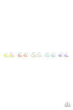 Load image into Gallery viewer, Starlet Shimmer Heart-Shaped Two-Toned Earring freeshipping - JewLz4u Gemstone Gallery
