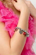 Load image into Gallery viewer, Charming Crush - Red Bracelet (LOP-0123)
