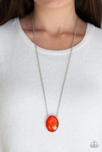 Load image into Gallery viewer, Intensely Illuminated - Orange Necklace
