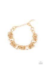 Load image into Gallery viewer, Big City Chic - Gold Bracelet
