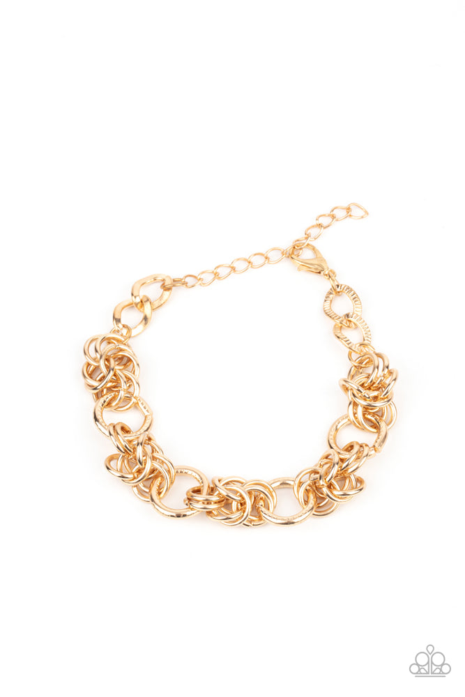 Big City Chic - Gold Bracelet