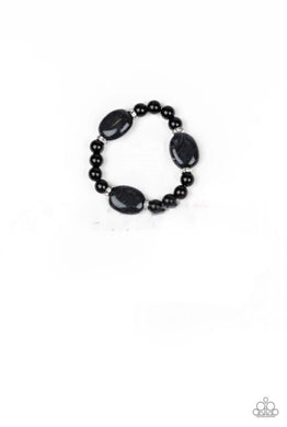 Starlet Shimmer Black Stone Bracelet freeshipping - JewLz4u Gemstone Gallery