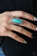 Load image into Gallery viewer, Leave No Trace Blue Ring freeshipping - JewLz4u Gemstone Gallery
