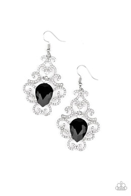 Happily Ever AFTERGLOW Black Earring freeshipping - JewLz4u Gemstone Gallery