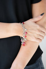 Load image into Gallery viewer, Fancy Fascination Red Bracelet freeshipping - JewLz4u Gemstone Gallery
