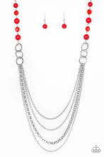 Load image into Gallery viewer, Vividly Vivid Red Necklace freeshipping - JewLz4u Gemstone Gallery
