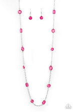 Load image into Gallery viewer, Glassy Glamorous Pink Necklace freeshipping - JewLz4u Gemstone Gallery
