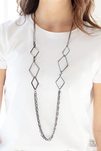 Load image into Gallery viewer, Fashion Fave - Black Necklace freeshipping - JewLz4u Gemstone Gallery
