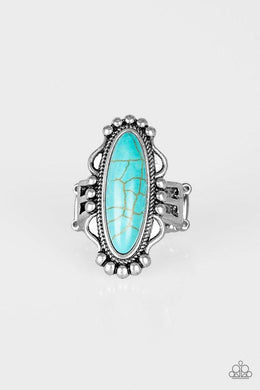 Leave No Trace Blue Ring freeshipping - JewLz4u Gemstone Gallery