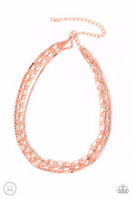 Load image into Gallery viewer, Glitter and Gossip - Copper Choker Necklace
