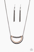 Load image into Gallery viewer, Artificial Arches - Black (Gunmetal) Necklace
