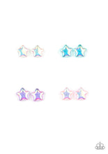 Load image into Gallery viewer, Starlet Shimmer Iridescent Star Earring freeshipping - JewLz4u Gemstone Gallery
