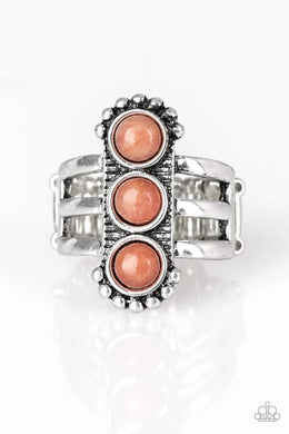 Rio Trio Orange Ring freeshipping - JewLz4u Gemstone Gallery