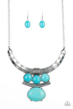 Load image into Gallery viewer, Commander in CHIEFETTE Blue  Necklace freeshipping - JewLz4u Gemstone Gallery
