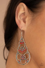 Load image into Gallery viewer, Garden Melody Red Earring freeshipping - JewLz4u Gemstone Gallery
