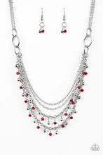 Load image into Gallery viewer, Financially Fabulous Red Necklace freeshipping - JewLz4u Gemstone Gallery
