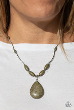 Load image into Gallery viewer, Explore The Elements Green Necklace freeshipping - JewLz4u Gemstone Gallery
