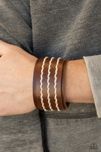 Load image into Gallery viewer, Real Ranchero - Brown Urban Bracelet
