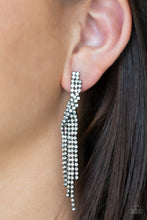 Load image into Gallery viewer, Cosmic Candescence -Black Post Earring
