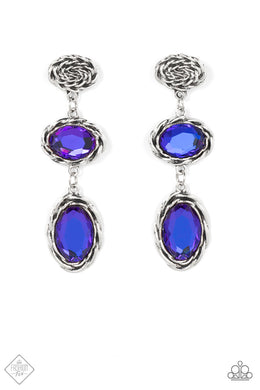 Majestic Muse - Multi Earring (SS-0122) freeshipping - JewLz4u Gemstone Gallery