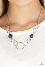 Load image into Gallery viewer, Lead Role Blue Necklace freeshipping - JewLz4u Gemstone Gallery

