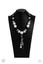 Load image into Gallery viewer, Break A Leg! - Black and White Necklace freeshipping - JewLz4u Gemstone Gallery
