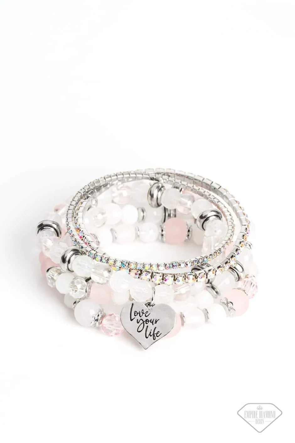 Optimistic Opulence - Pink Bracelet