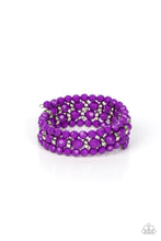 Load image into Gallery viewer, It&#39;s a Vibe - Purple Bracelet
