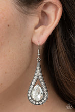 Load image into Gallery viewer, A-Lister Attitude - White Earring
