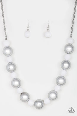 Top Pop White Necklace freeshipping - JewLz4u Gemstone Gallery