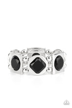 Load image into Gallery viewer, Asymmetrical A-Lister - Black Bracelet
