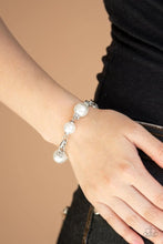 Load image into Gallery viewer, Boardroom Baller White Bracelet freeshipping - JewLz4u Gemstone Gallery
