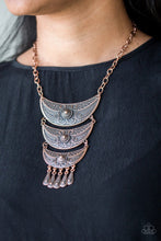 Load image into Gallery viewer, Go STEER-Crazy Copper Necklace freeshipping - JewLz4u Gemstone Gallery
