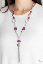 Load image into Gallery viewer, Ever Enchanting Purple Necklace freeshipping - JewLz4u Gemstone Gallery
