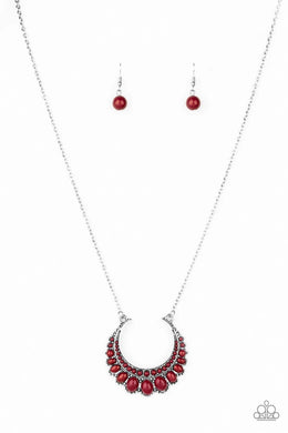 Count To ZEN - Red Necklace freeshipping - JewLz4u Gemstone Gallery