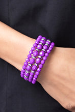 Load image into Gallery viewer, It&#39;s a Vibe - Purple Bracelet
