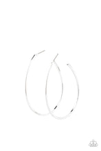Load image into Gallery viewer, Cool Curves Silver Hoop Earring freeshipping - JewLz4u Gemstone Gallery
