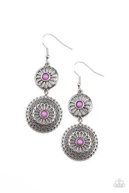 Keep It WHEEL - Purple Earring freeshipping - JewLz4u Gemstone Gallery