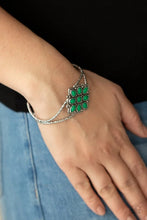 Load image into Gallery viewer, Happily Ever APPLIQUE - Green Bracelet freeshipping - JewLz4u Gemstone Gallery
