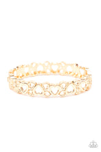 Load image into Gallery viewer, You HEART The Lady! - Gold Bracelet
